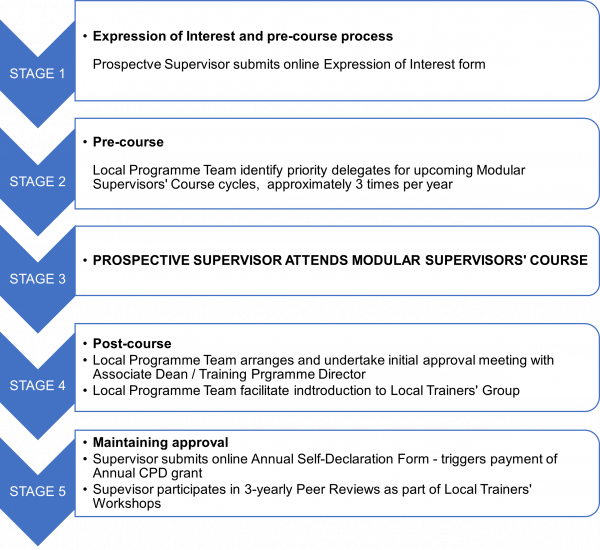 Prospective supervisor flowchart